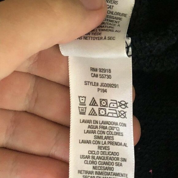 Juicy Couture Black Crewneck Solid Print Sweater - Picture 5 of 7